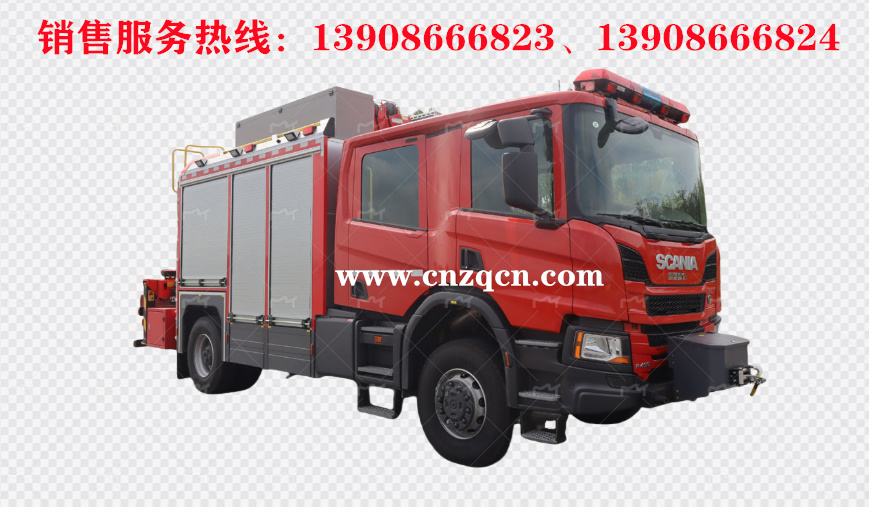 斯堪尼亞scania單橋搶險(xiǎn)救援消防車